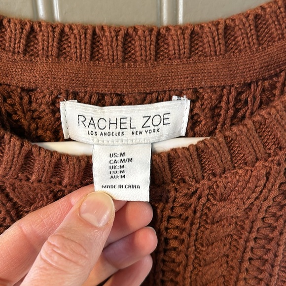 NWOT Rachel Zoe Sweater Vest - Picture 2 of 4